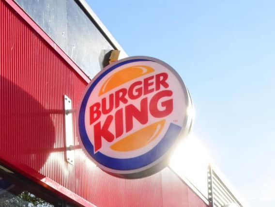 The Burger King logo.