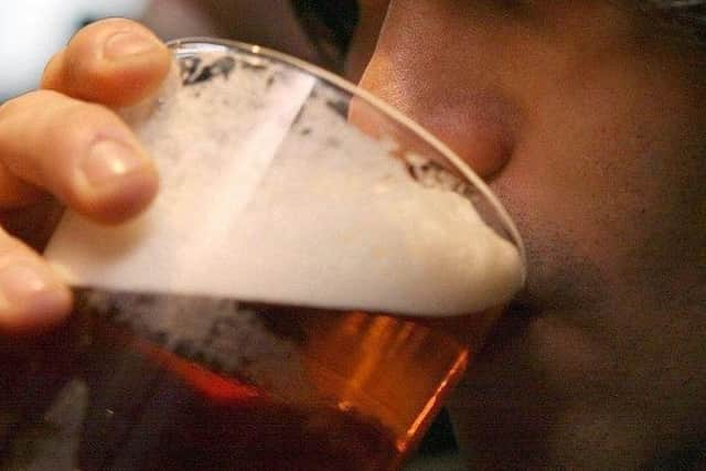 A reveller put his bad behaviour down to drinking too much alcohol.