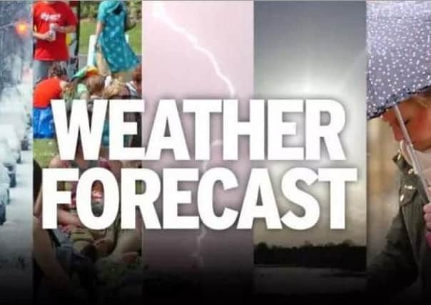 The Met Office had forecast a sunny but chilly day for Derbyshire.
