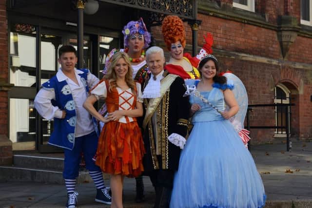 Cinderella coming to Chesterfield starring Rhydian Roberts and Naomi Wilkinson