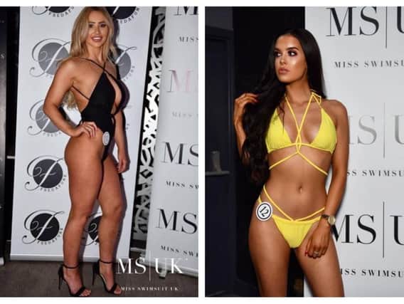 Emily Spence and Antonia Salt will compete for the title of Miss Swimsuit UK