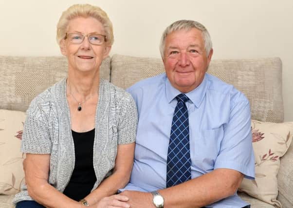 Chesterfield couple Cath and Pete are marking 50 years together.