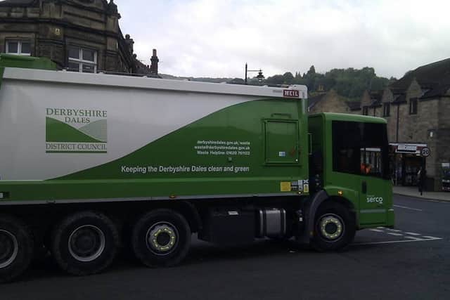 Derbyshire Dales District Council waste disposal unit.