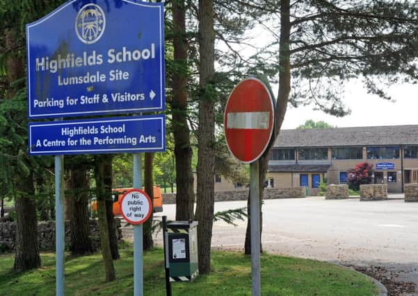 Highfields School has seen the back of a best bum award run by students after criticism from a parent.