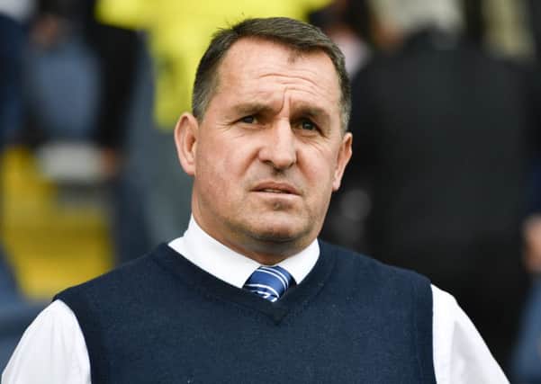 Chesterfield manager Martin Allen: Picture by Steve Flynn/AHPIX.com, Football: The Emirates FA Cup - Qualifing Fourth Round match AFC Fylde -V- Chesterfield at Mill Farm, Wesham, Lancashire, England on copyright picture Howard Roe 07973 739229