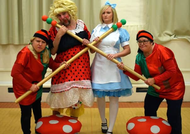 Whitwell Players present Alice in Cuckoo Land.