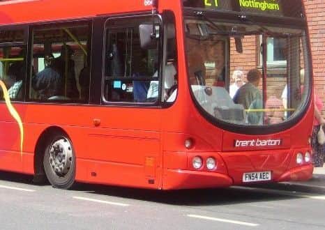 A Trent Barton bus.