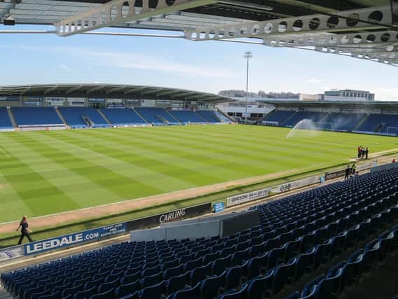 Chesterfield host Wrexham at the Proact.