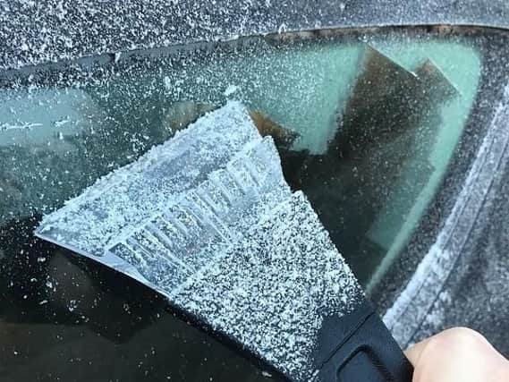 Have you had to scrape your car over the weekend?
