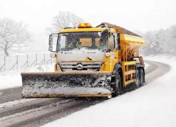 The Met Office has forecast a low of 0 degrees tonight, so the gritters will be out this evening.
