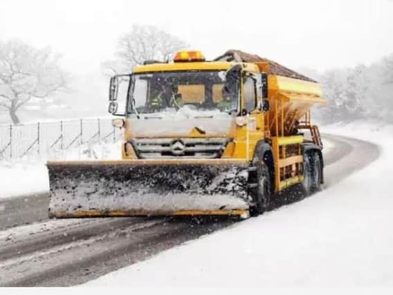 The Met Office has forecast a low of 0 degrees tonight, so the gritters will be out this evening.