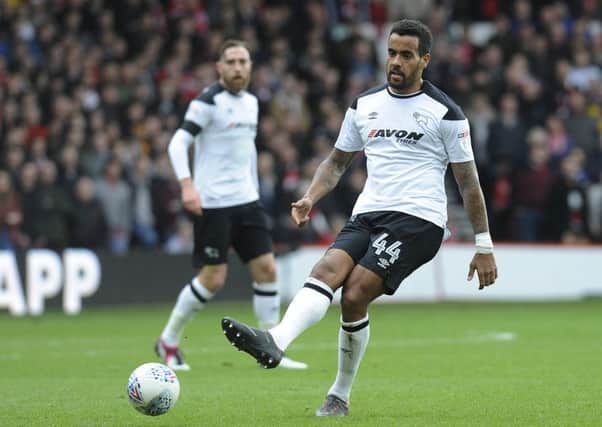 Tom Huddlestone, who says Derby County have it in them to knock Chelsea out of the Carabao Cup. (PHOTO BY: Mark Fear)