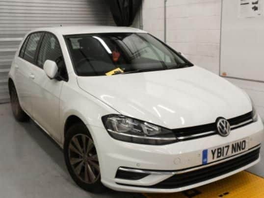 A white Volkswagon Golf and a dark coloured Landrover Freelander were seen in the area of Bassett Hill around the time of the incident on Tuesday, October 2.