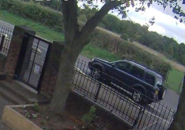 A white Volkswagon Golf and a dark coloured Landrover Freelander were seen in the area of Bassett Hill around the time of the incident on Tuesday, October 2.