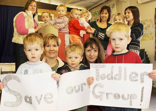 Dronfield Hill Top Toddlers Group in 2006.