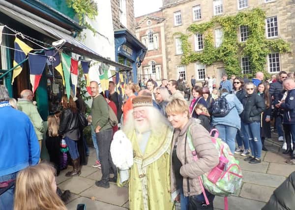 Wirksworth Wizarding Day was a huge success as 7,000 fans of Harry Potter descended on the town on Saturday, October 20.