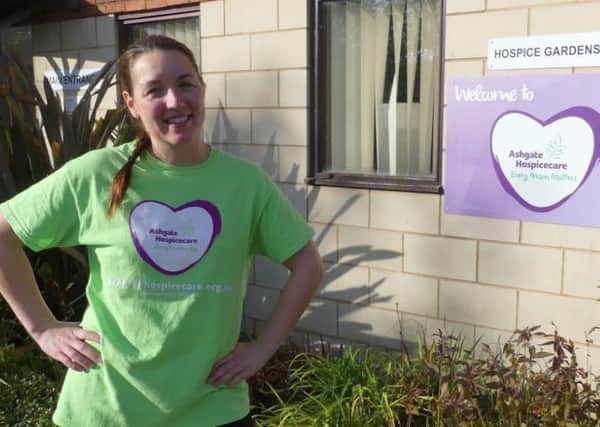 Kayleigh Vasey, legacy officer at Ashgate Hospice.