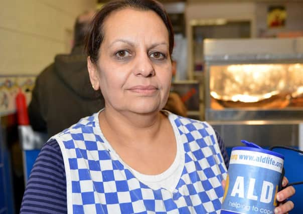 Bali Kaur, owner of the Bolsover Fisheries chip shop.