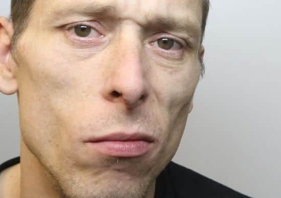 Pictured is Leonard James Allen, 36, of of Victoria Street, Creswell, who has been jailed for 16 weeks after pleading guilty to a burglary at Bolsover Fisheries.