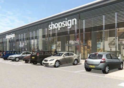 Park 38 is a Â£46m retail development in South Normanton.