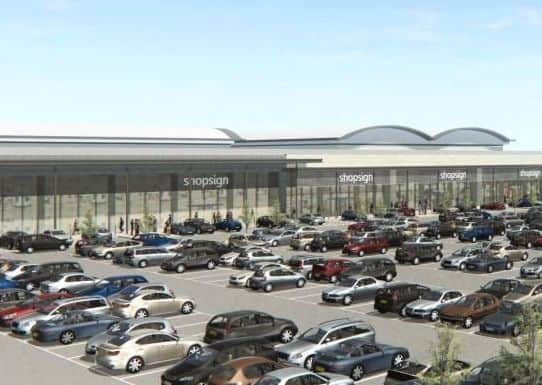 Park 38 is a Â£46m retail development in South Normanton.