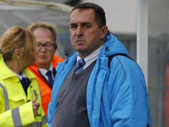 Martin Allen is keen to secure a much-needed win.