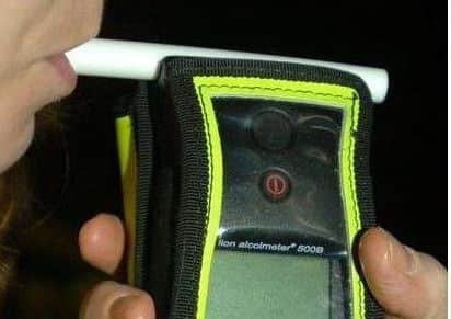 Pictured is a drink-driving breathalyser.