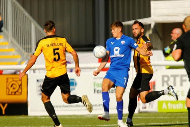 Charlie Carter is a big miss for Chesterfield