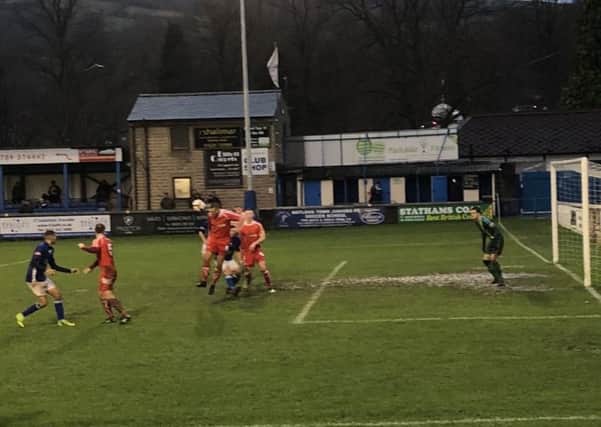 Matlock Town picked up another win on Saturday. Pic by Steven Greenhough.