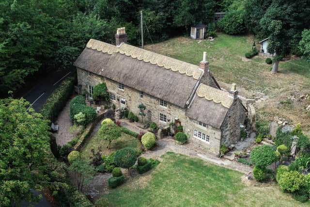 The cottage is in Ashover in the Derbyshire Dales