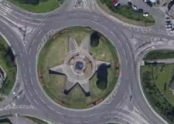 Whittington Moor roundabout.