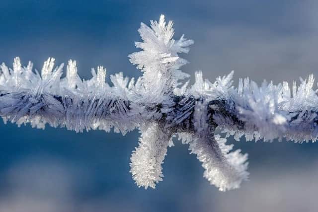 Freezing rain is being forecast for Derbyshire on Saturday