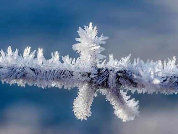 Freezing rain is being forecast for Derbyshire on Saturday