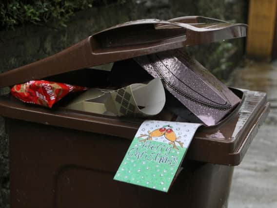 Councils across Derbyshire will be amending bin collection days over Christmas