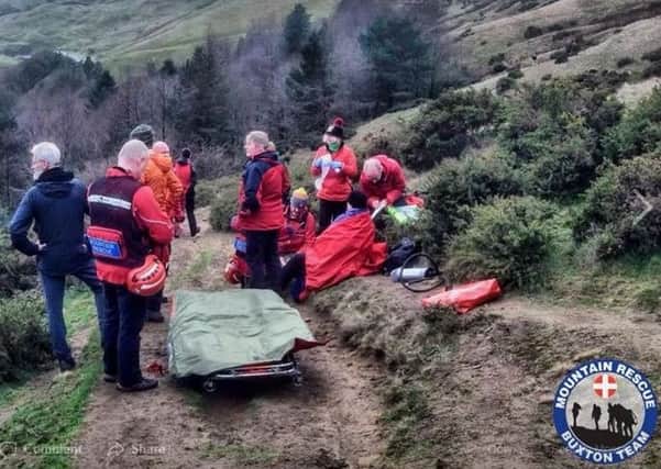 From the Buxton Mountain Rescue Team Facebook page