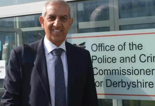 Hardyal Dhindsa, Derbyshire's Police and Crime Commissioner.