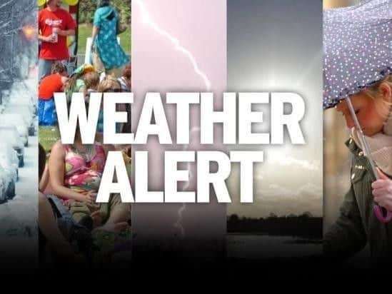 Weather warning