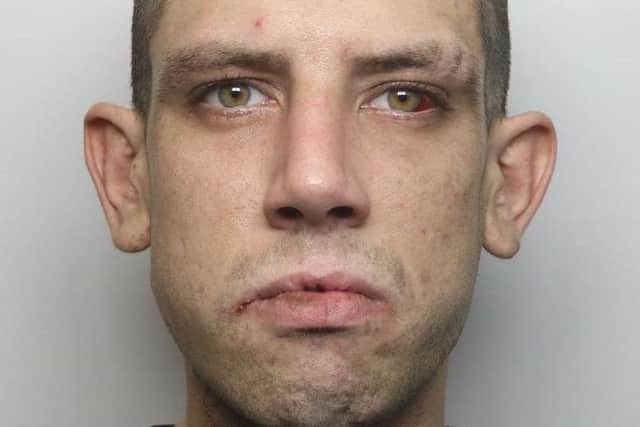 Pictured is Thomas Hart, 23, of West Lea, Clowne, who has been jailed for 20 weeks after he admitted three thefts and breached a community order and a suspended sentence order.