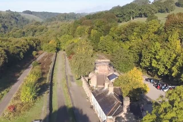 The Millers Dale station building, on the Peak District's Monsal Trail, is due to reopen this spring as a cafÃ© and visitor centre following a Â£230,000 restoration project.