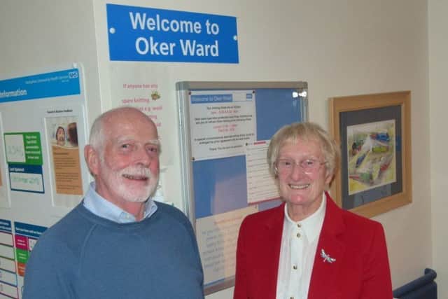 Matlock Hospitals League of Friends chairman Mike Tomlinson and secretary Pam Wildgoose spearheaded a campaign to save the Oker Ward at the Whitworth Hospital.