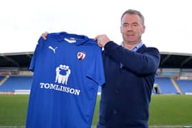 John Sheridan is the new manager for Chesterfield FC