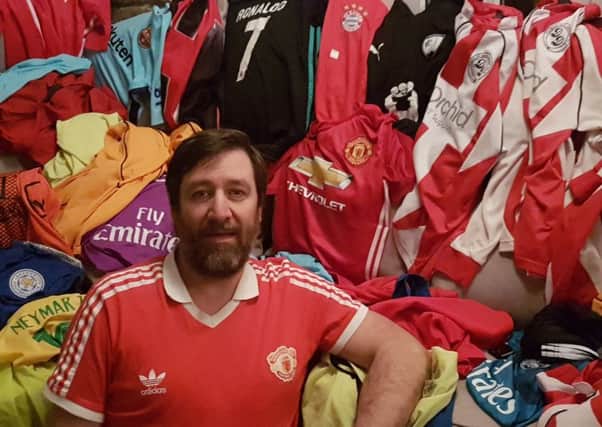 Darley Dale resident Mark Daly will take dozens of football kits to a Palestinian refugee camp later this spring, donated by the local community following an online appeal.