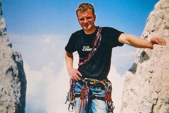 Michael had scaled peaks all over Europe by his early 20s.