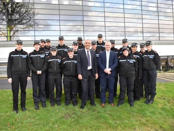 There is set to be a boost in police numbers in Derbyshire.