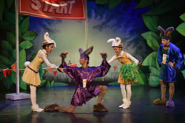 Northern Ballet in Tortoise & the Hare. Photo by Brian Slater.
