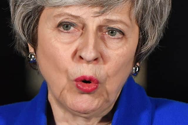 Prime Minister Theresa May. Photo by BEN STANSALL/AFP/Getty Images)