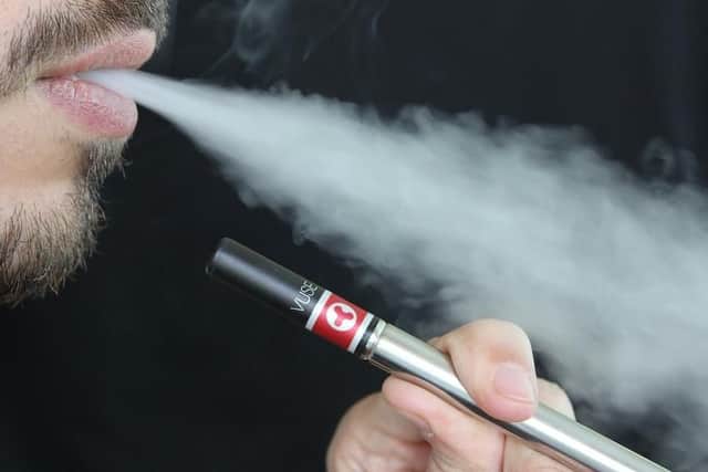Vaping will now be allowed at Chesterfield Royal Hospital. Stock image.