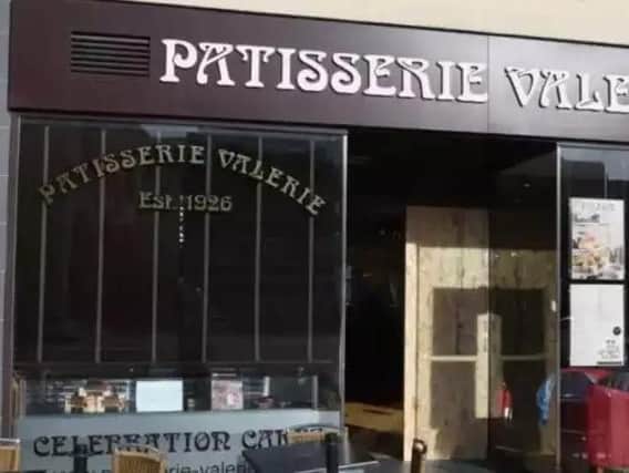 A Patisserie Valerie store.