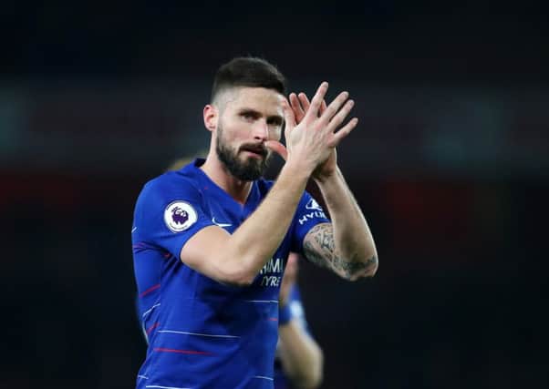 Olivier Giroud could be ready to leave Chelsea. (Photo by Catherine Ivill/Getty Images)
