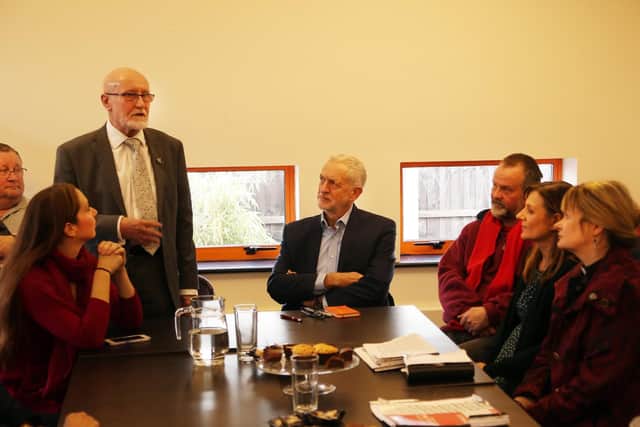 As well as speaking to Ilkeston residents, Mr Corbyn also met community leaders.